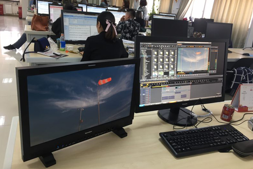 康维讯42寸技监级监视器助力CCTV5直播 “2019年冰球世锦赛”