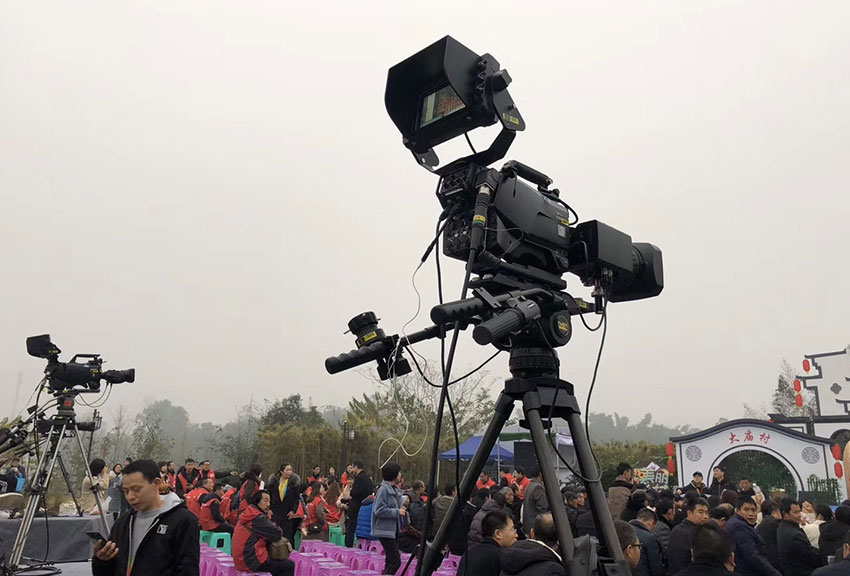 四川宜宾央视美丽乡村行节目现场