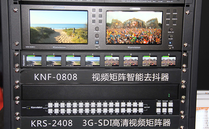 CCBN2016展会回顾：15.6寸高清广播级监视器KVM-1650W广电展首秀