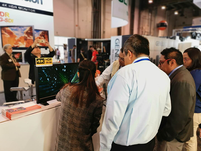 NAB2019|康维讯4K(超高清)监视器引领潮流