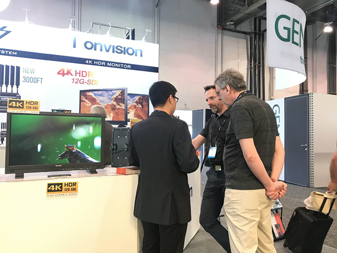 NAB2019|康维讯4K(超高清)监视器引领潮流