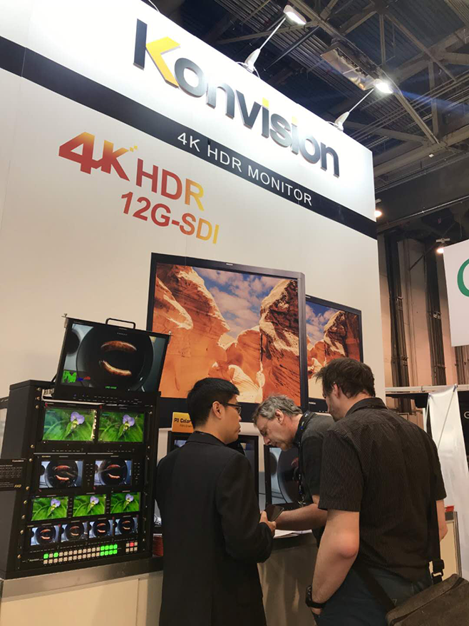 NAB2019|康维讯4K(超高清)监视器引领潮流