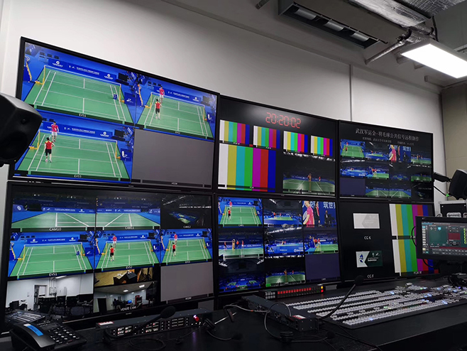 康维讯监视器助力武汉第七届世界军人运动会