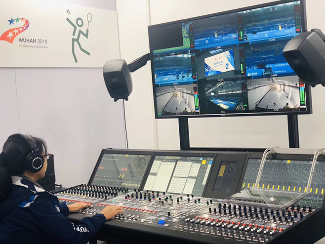 康维讯监视器助力武汉第七届世界军人运动会