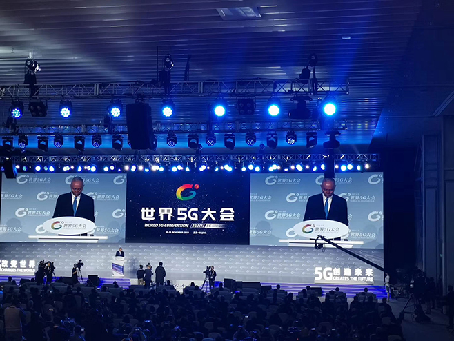 康维讯4K监视器亮相2019世界5G大会！