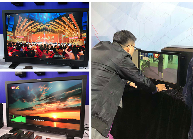 康维讯4K/8K监视器亮相2019年度四川电视节