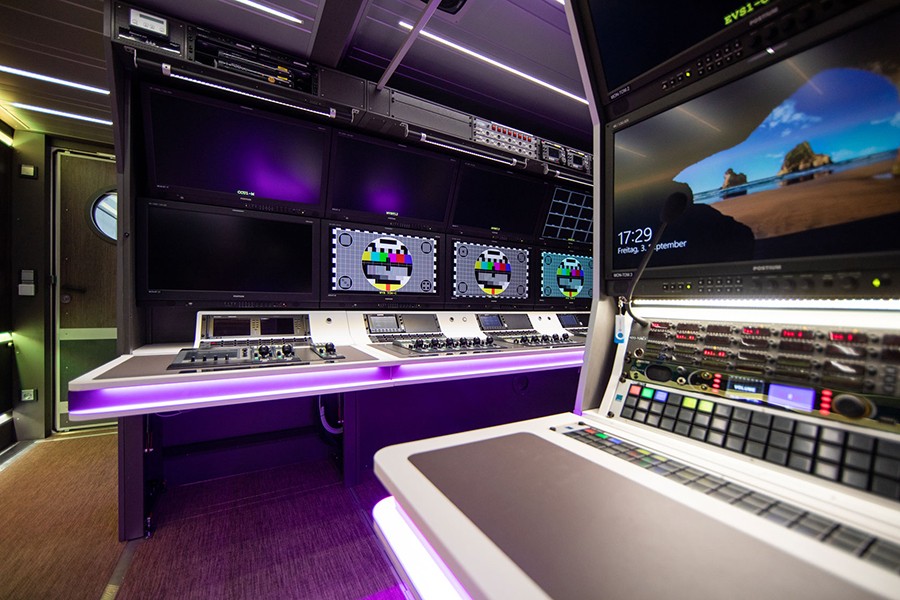 德国电视制作服务商Studio Berlin的超高清HDR量产转播车