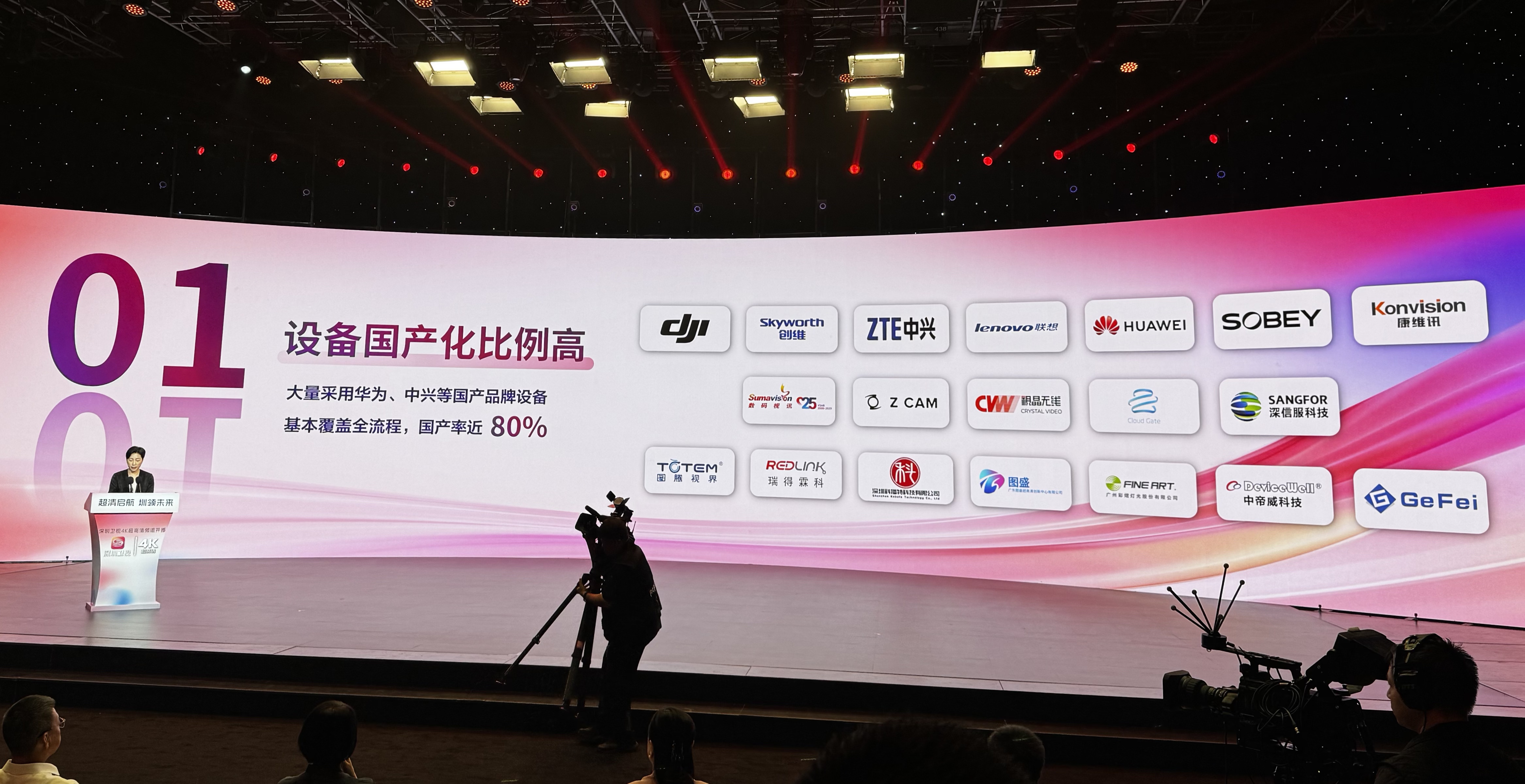 活动快讯 | 让世界更清晰！康维讯祝贺深圳卫视4K超高清频道开播！