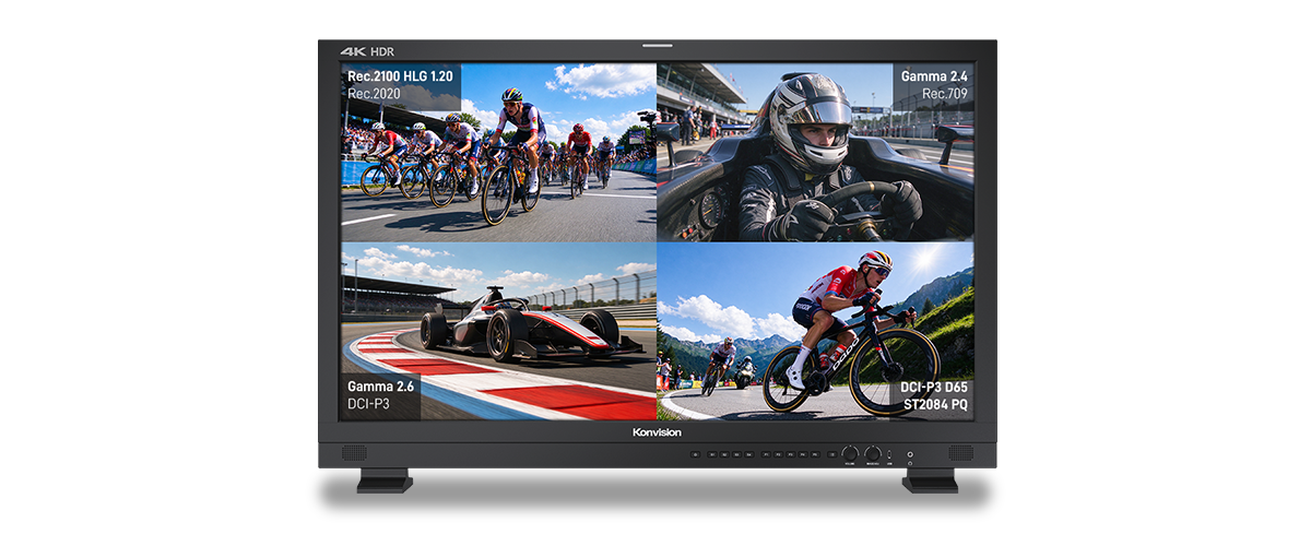 24英寸 4K HDR NDI IP监视器 24英寸 4K HDR NDI IP监视器