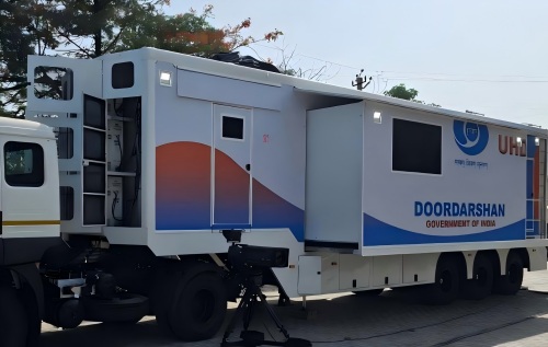 印度国家电视台DDK UHD 4K 转播车项目